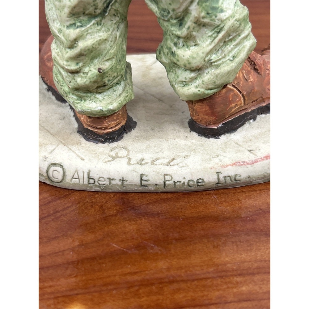 Albert E Price Drunk Clown Figurine Drinking Glass & Wine Bottle, Pocelain Clown - Picture 4 of 7